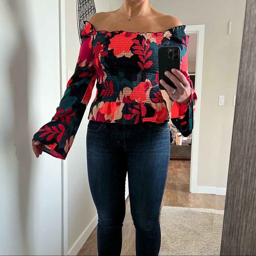 Express shirt; multi-color; size S